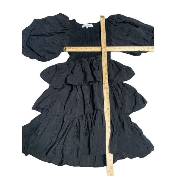 NEW WITHOUT TAGS Sofia the label Black Gothic SOFT and MINI Dress SUPER STRETCHY - Picture 5 of 6